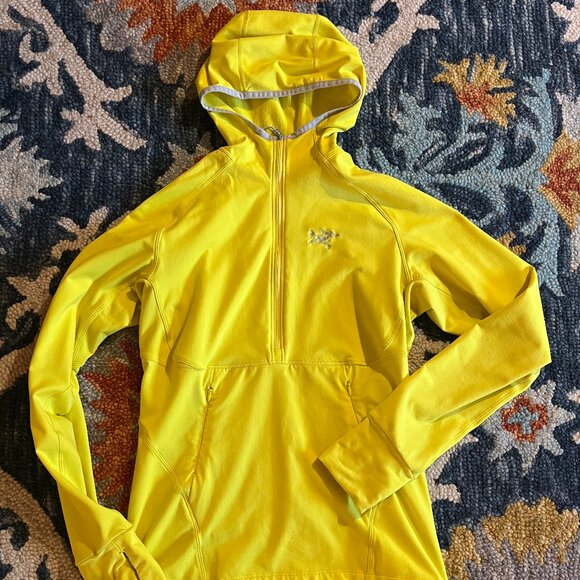 Arcteryx 1/4 Zip Hooded Baselayer Size Small - Picture 1 of 5